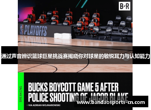 通过声音辨识篮球巨星挑战赛揭晓你对球星的敏锐耳力与认知能力